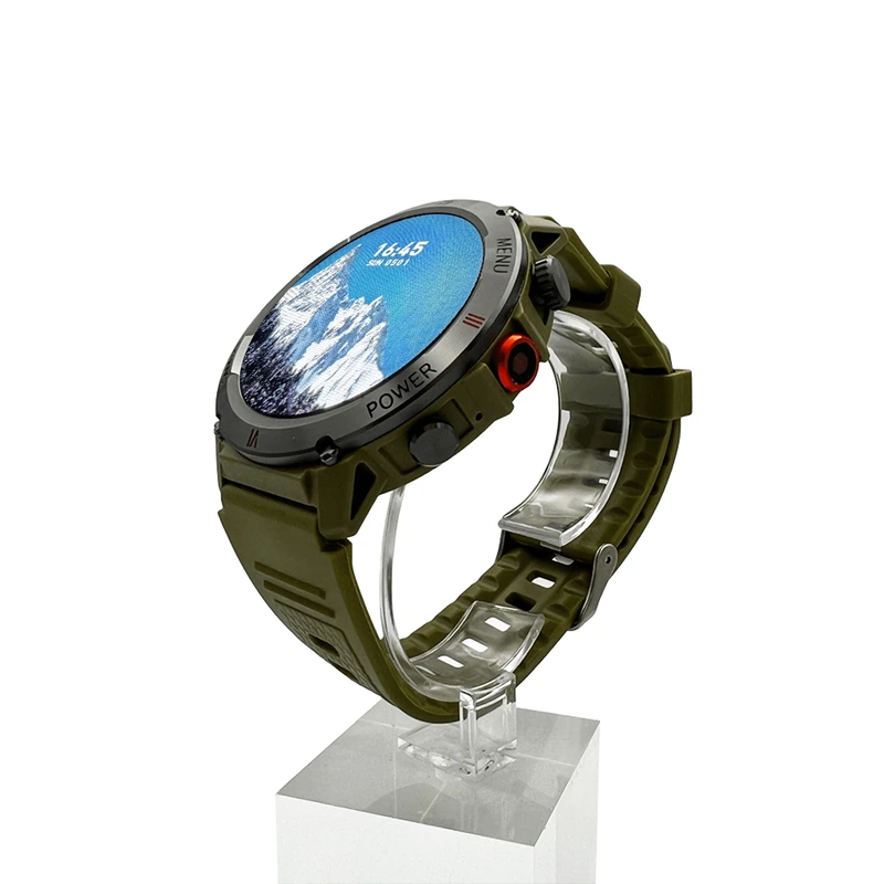 Смарт-годинник IWO X22 38mm. 330 mAh, IP68 Army Green