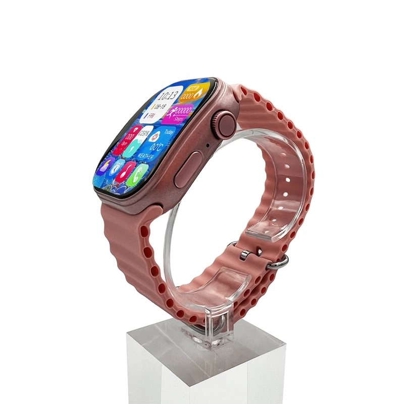 Смарт-годинник W&amp;O X10 Pro 3 46mm. 240 mAh, IP67 Pink