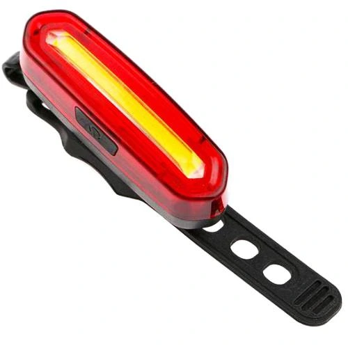 Велоліхтар AQY-096-COB (red+white) з акумулятором