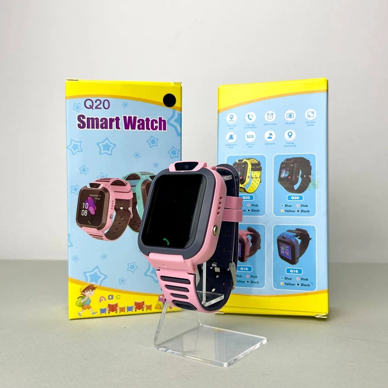 Дитячий годинник Smart Q20 (Рожевий)