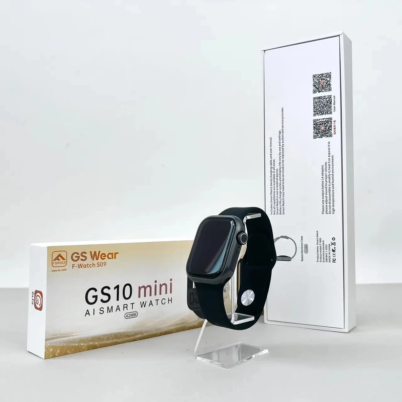 Розумний годинник Smart GS10 Mini 42mm Series 10 Black — Smart Watch