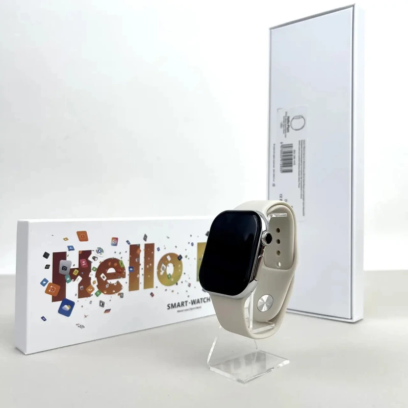 Розумний годинник Smart H15 Amoled 46mm Series 10 Gold Titanium — Smart Watch