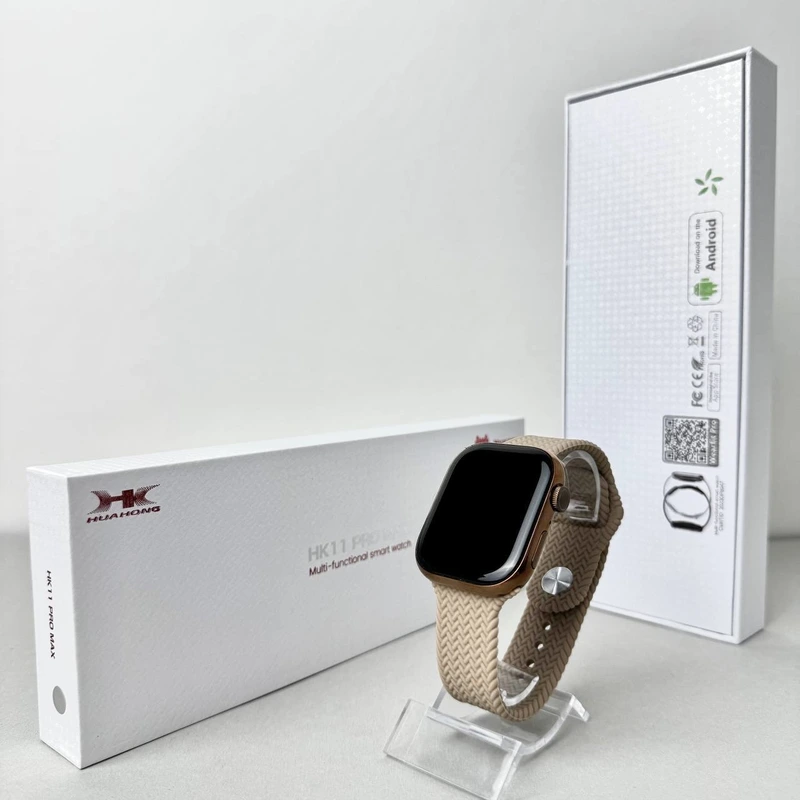 Розумний годинник Smart HK11 Pro Max 46mm Series 11 Gold