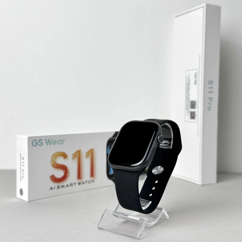 Розумний годинник Smart S11 Pro 46mm Series 11 Black