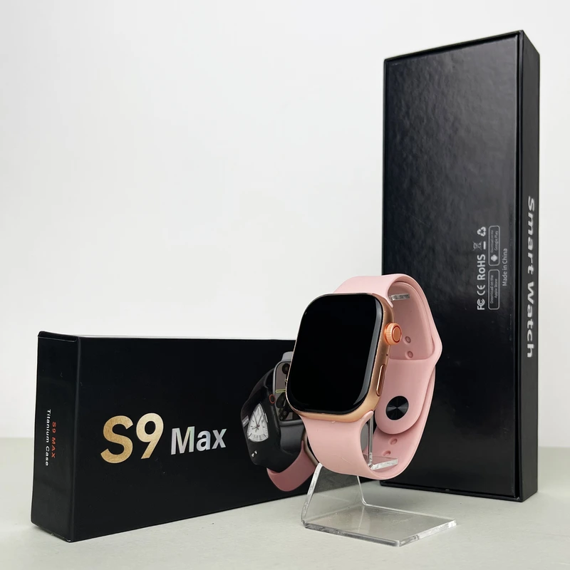 Розумний годинник Smart S9 Max (Рожевий) — Smart Watch