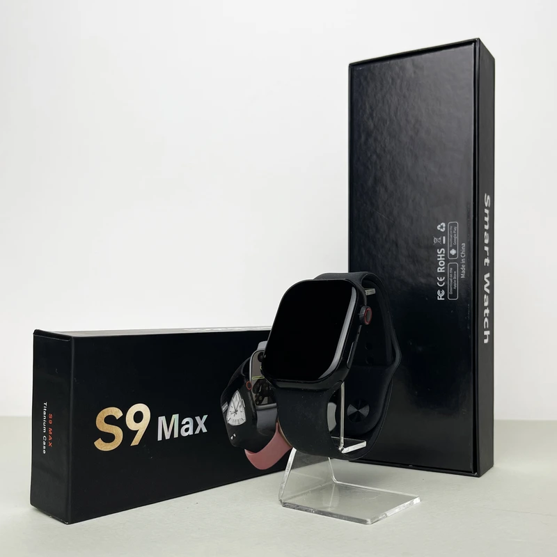 Розумний годинник Smart S9 Max (Чорний) — Smart Watch