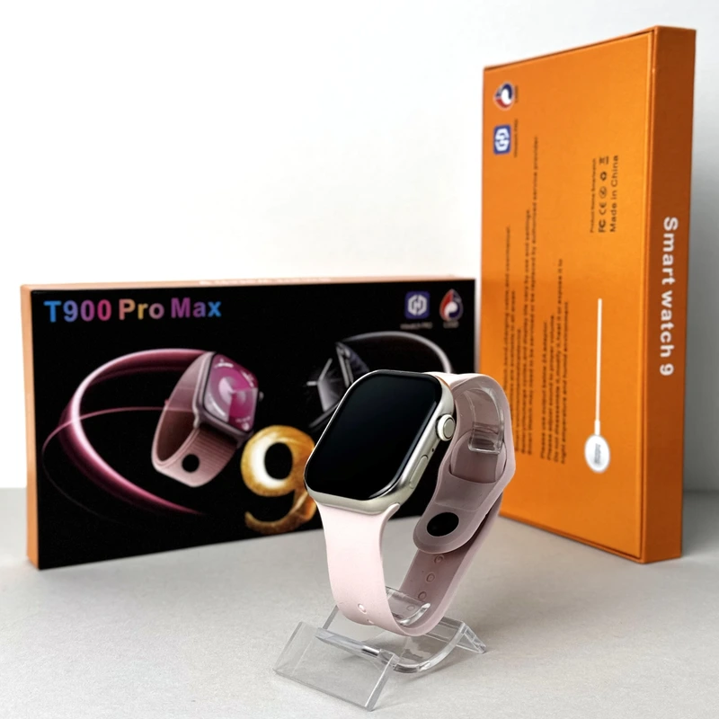 Розумний годинник T900 Pro Max (Рожевий) UA