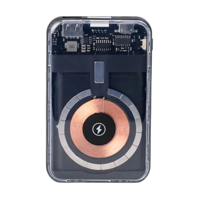 Повербанк з бездротовою зарядкою 10000mah 3 шнури в комплекті X104 — SmartX