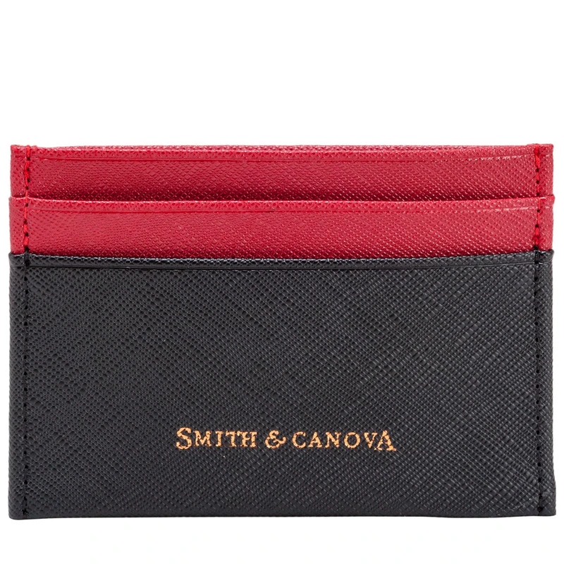 Картхолдер Smith & Canova 26827 Devere (Black-Red) — Smith & Canova