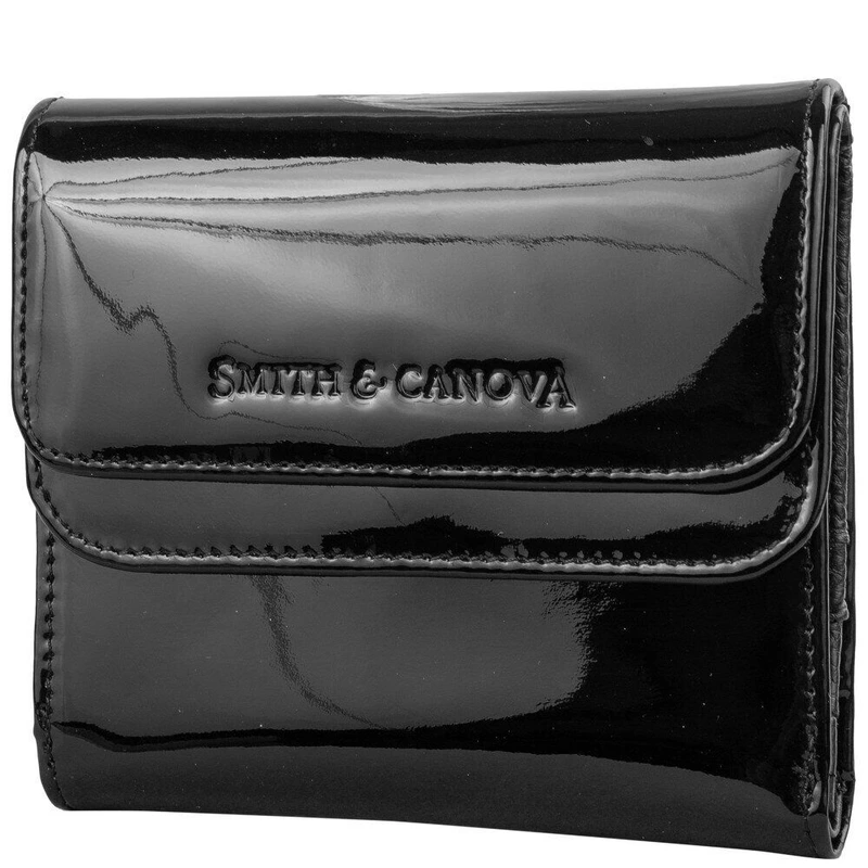 Гаманець жіночий Smith & Canova 28611 Haxey (Black Patent)