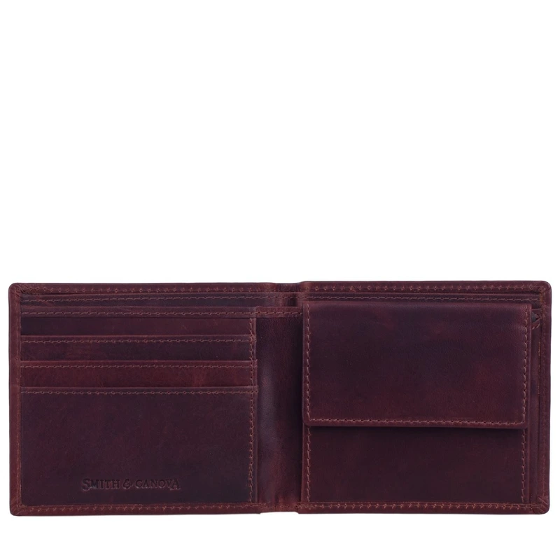 Гаманець чоловічий Smith & Canova 84045 BRN