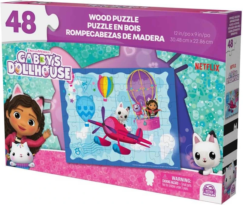 Дерев'яний пазл «Ляльковий будиночок Габбі» — Spin master