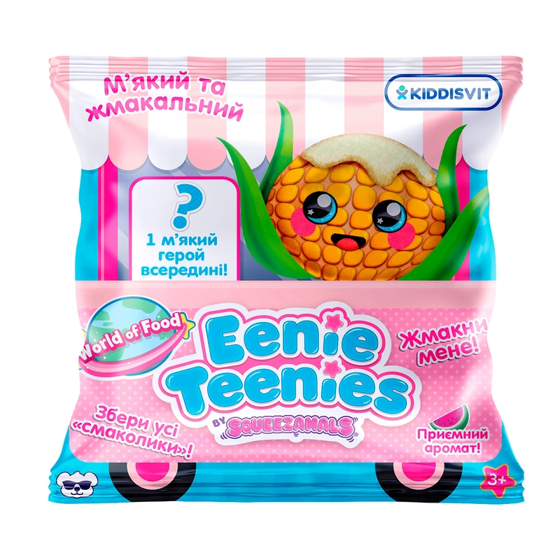 М'яка іграшка SQUEEZAMALS серії "Eenie Teenies" - СМАКОЛИКИ (16 видів в асорт.) — Squeezamals