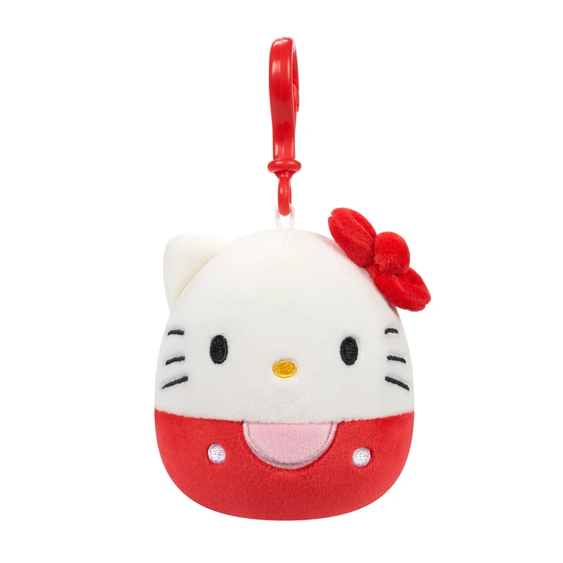 М'яка іграшка на кліпсі SQUISHMALLOWS серії "Хелоу Кітті" - ХЕЛОУ КІТТІ (9 cm) — Squishmallows