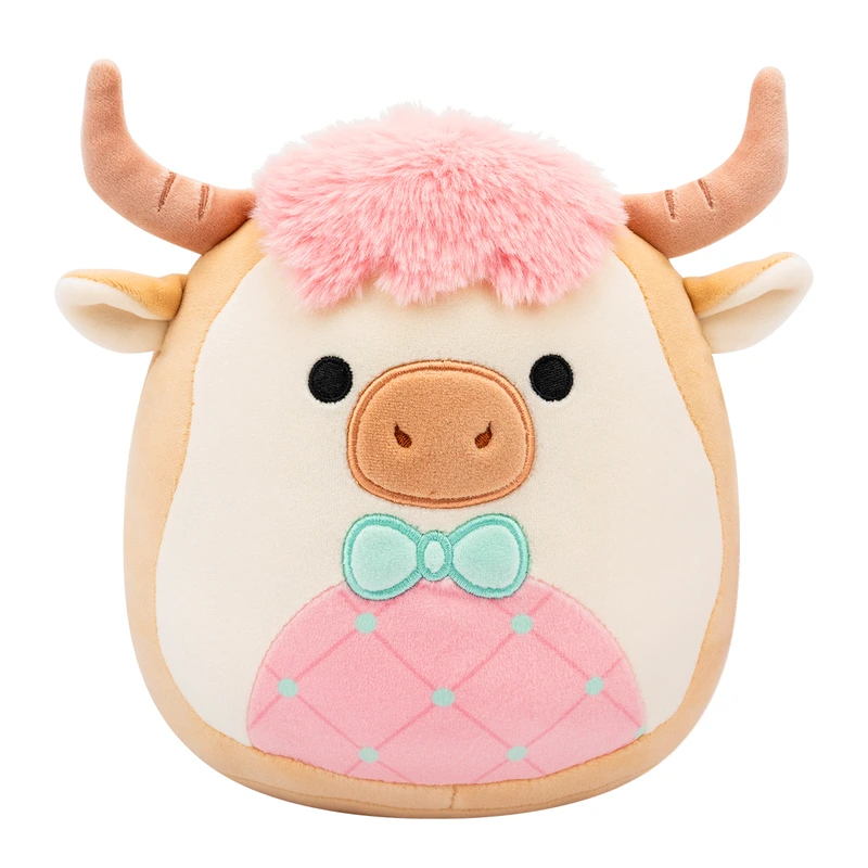 М'яка іграшка SQUISHMALLOWS - КОРІВКА САМСОН (19 cm) — Squishmallows
