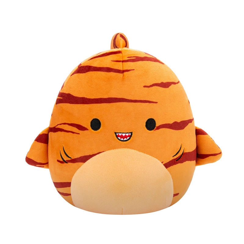 М'яка іграшка SQUISHMALLOWS – ТИГРОВА АКУЛА ДЖАГГЕР (19 cm) — Squishmallows