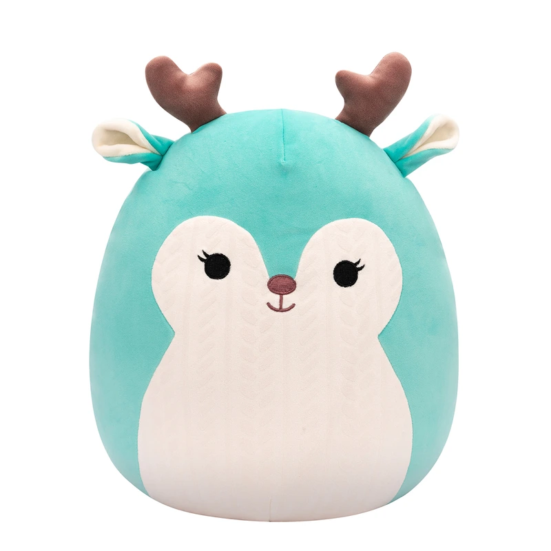 М'яка іграшка SQUISHMALLOWS – ОЛЕНЬ ЛОПСАНГ (30 cm)