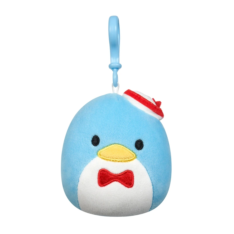 М'яка іграшка на кліпсі SQUISHMALLOWS серії "Хелоу Кітті"- ТАКСЕДО СЕМ (9 cm)