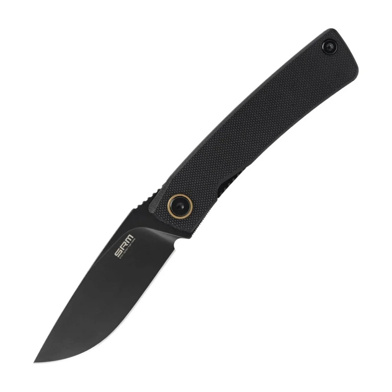 Ніж складаний кишеньковий SRM Air 105M-GB (7.5 см) 14C28N / G10 чорний