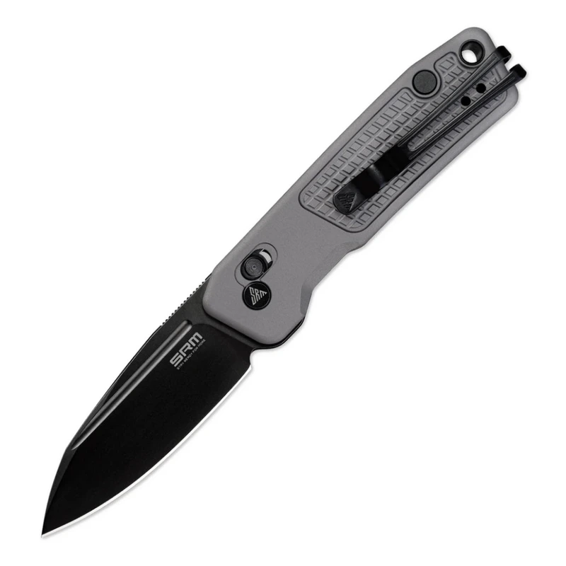 Ніж складаний кишеньковий SRM Scout 7229-AK (6.9 см) 14C28N / алюміній сірий