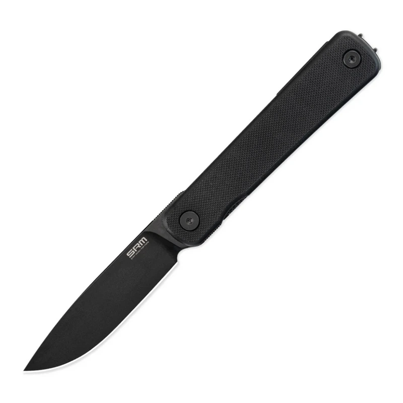 Ніж складаний туристичний SRM Palfrey 135L-GB (8.3 см) 14C28N / G10 чорний