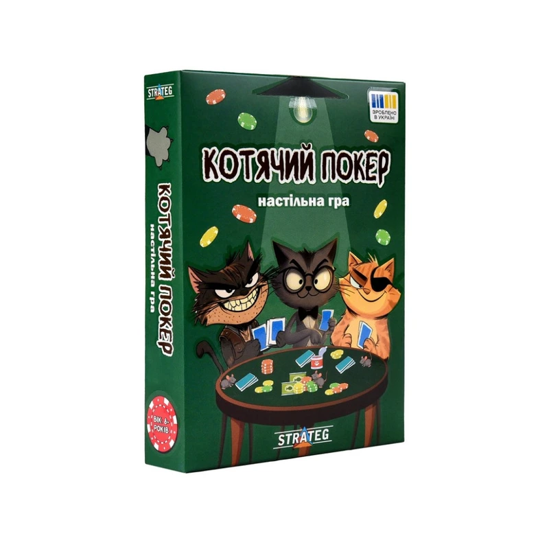 Настільна гра "Котячий покер" 30940 інструкція, гральні картки