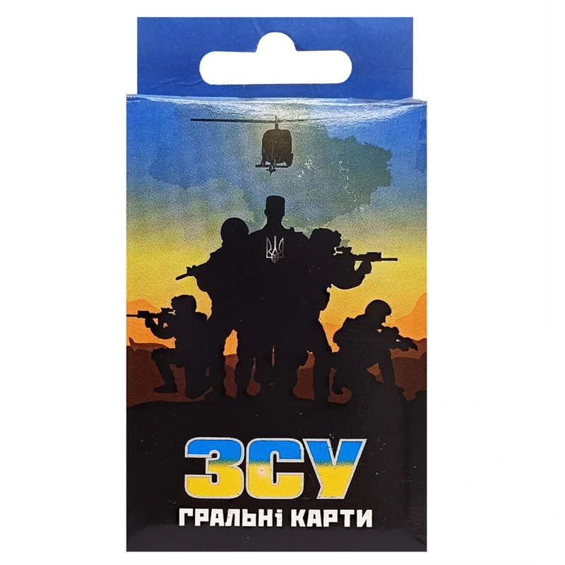 Карти гральні ЗСУ 30286 українською мовою — Strateg