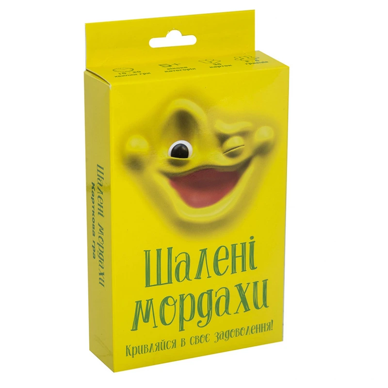 Настільна гра "Шалені мордахі" 30857 (укр.) — Strateg