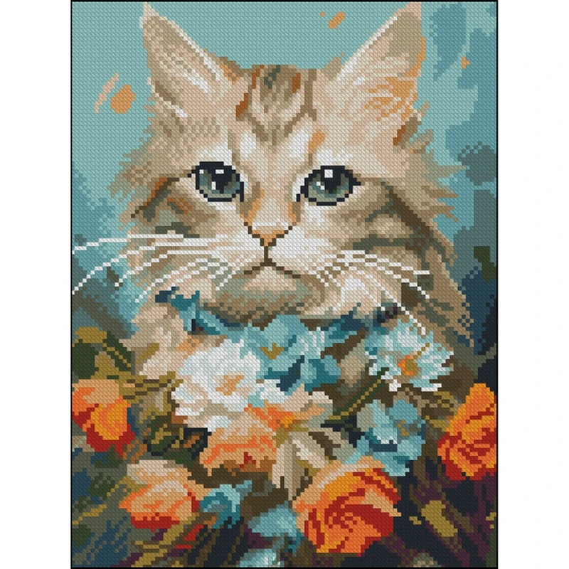 Алмазна мозаїка "Маленька радість" ZAV3040-22 без підрамника 30х40 см