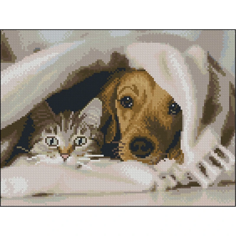 Алмазна мозаїка "Відпочинок" ZAV3040-24 без підрамника 30х40 см