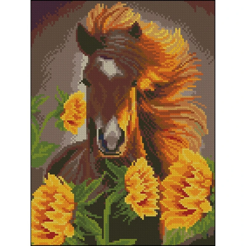 Алмазна мозаїка "Воля" ZAV3040-26 без підрамника 30х40 см