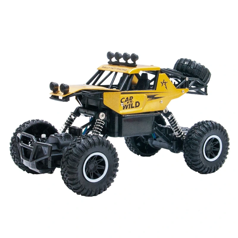 Автомобіль OFF-ROAD CRAWLER з р/к - CAR VS WILD (золотий, акум. 3,6V, метал. корпус, 1:20) — Sulong Toys