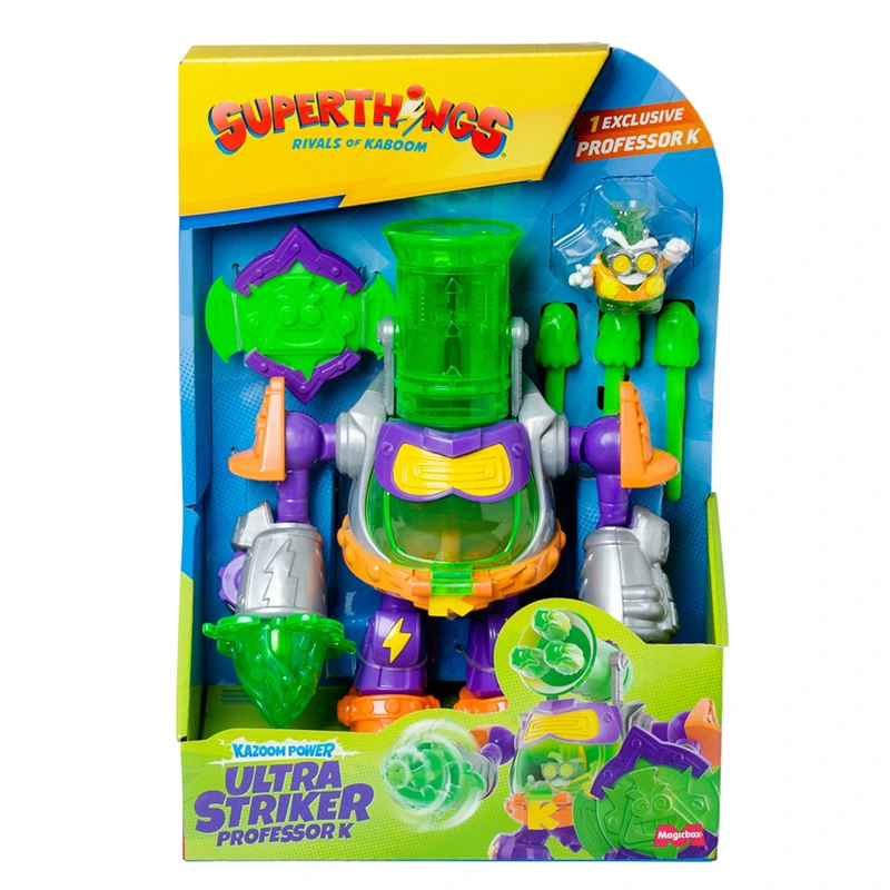 Ігровий набір SUPERTHINGS S серії "Kazoom Power" – УЛЬТРАСТРАЙКЕР ПРОФЕСОР К — SuperThings