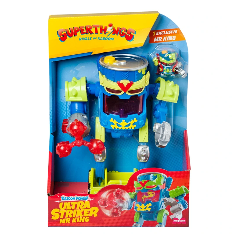 Ігровий набір SUPERTHINGS S серії "Kazoom Power" – УЛЬТРАСТРАЙКЕР МІСТЕР КІНГ — SuperThings