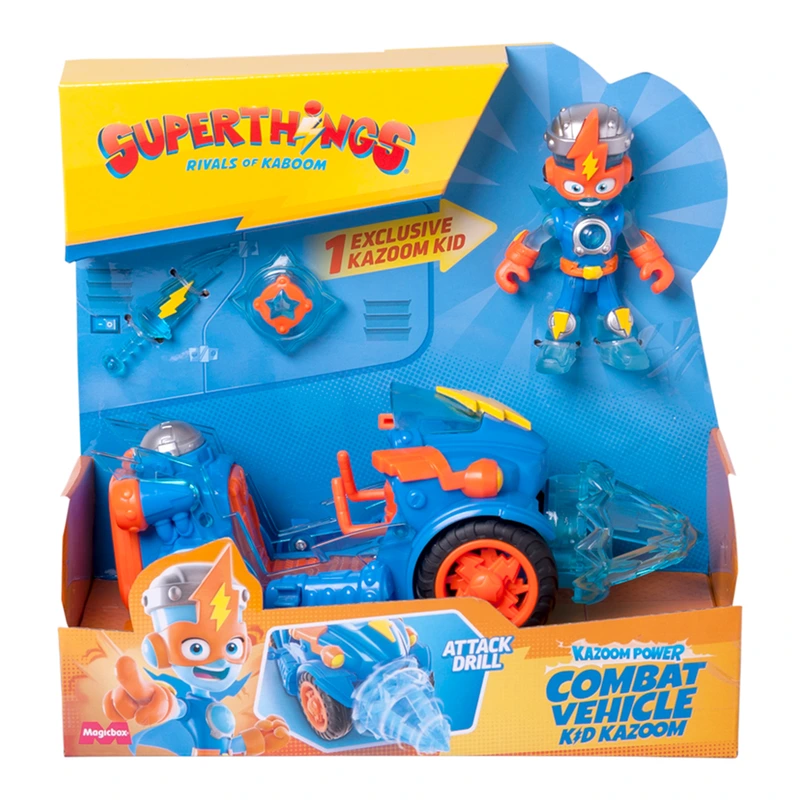 Ігровий набір SUPERTHINGS серії "Combat Vehicles" - КІД КАЗУМ — SuperThings