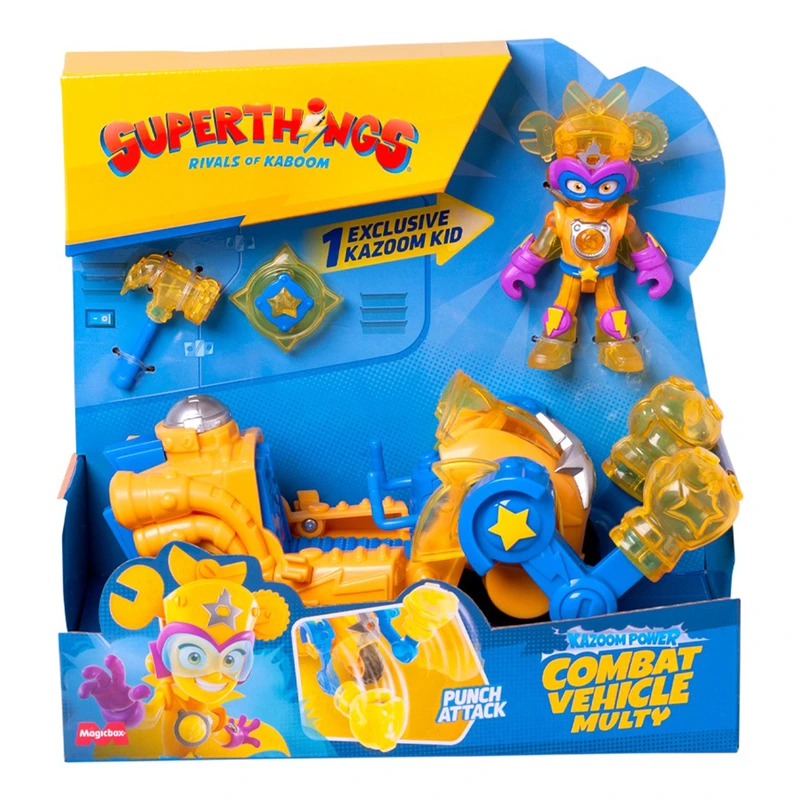 Ігровий набір SUPERTHINGS серії "Combat Vehicles" - МУЛЬТИ-МАШИНА — SuperThings
