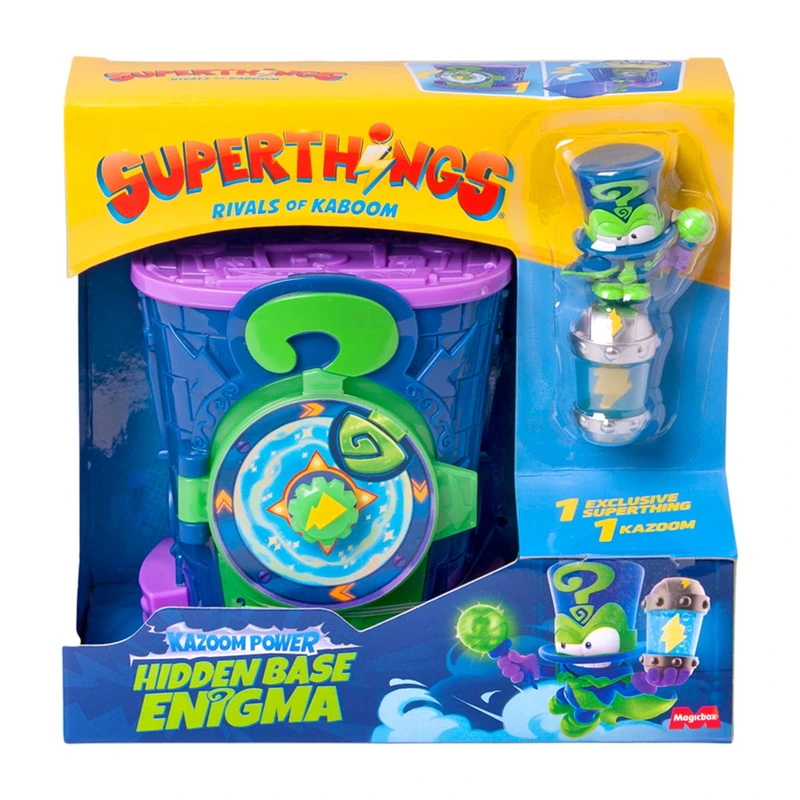 Ігровий набір SUPERTHINGS серії "Kazoom Power" - ПРИХОВАНА БАЗА ЕНІГМА — SuperThings