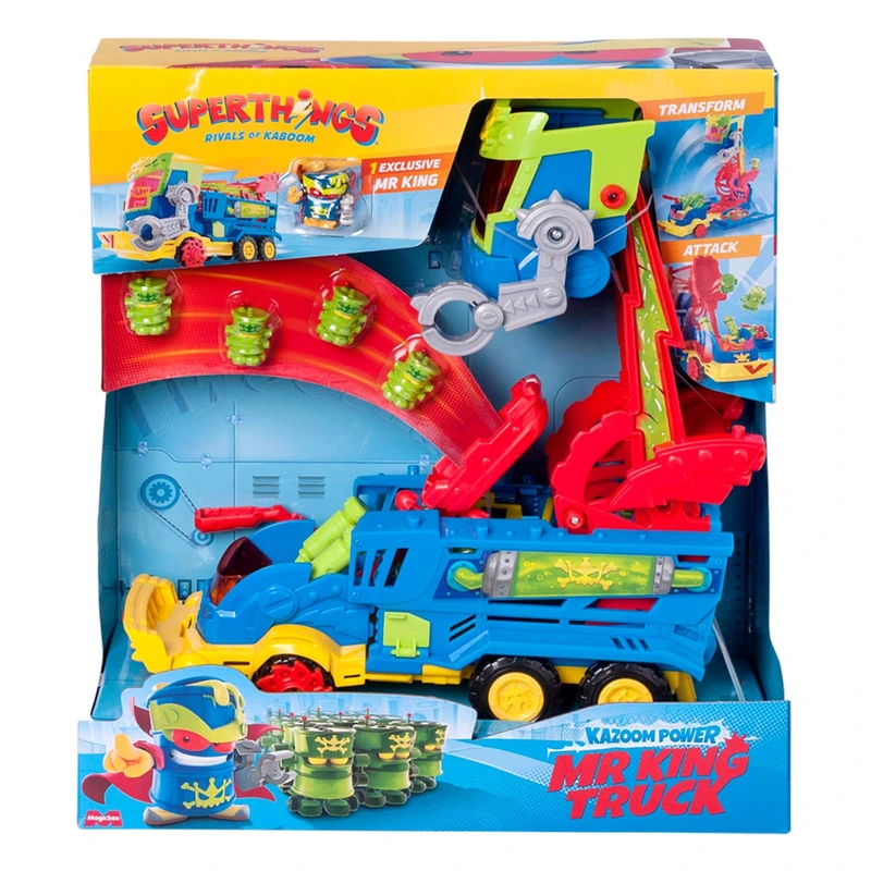 Ігровий набір SUPERTHINGS - ТРАК МІСТЕРА КІНГА — SuperThings