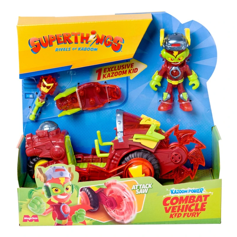 Дитячий ігровий набір "Кід Ф'юрі" SuperThings PSTSP116IN210 серії "Combat Vehicles"