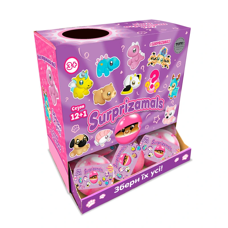 М'яка іграшка-сюрприз Surprizamals SU03254 в асортименті — Surprizamals