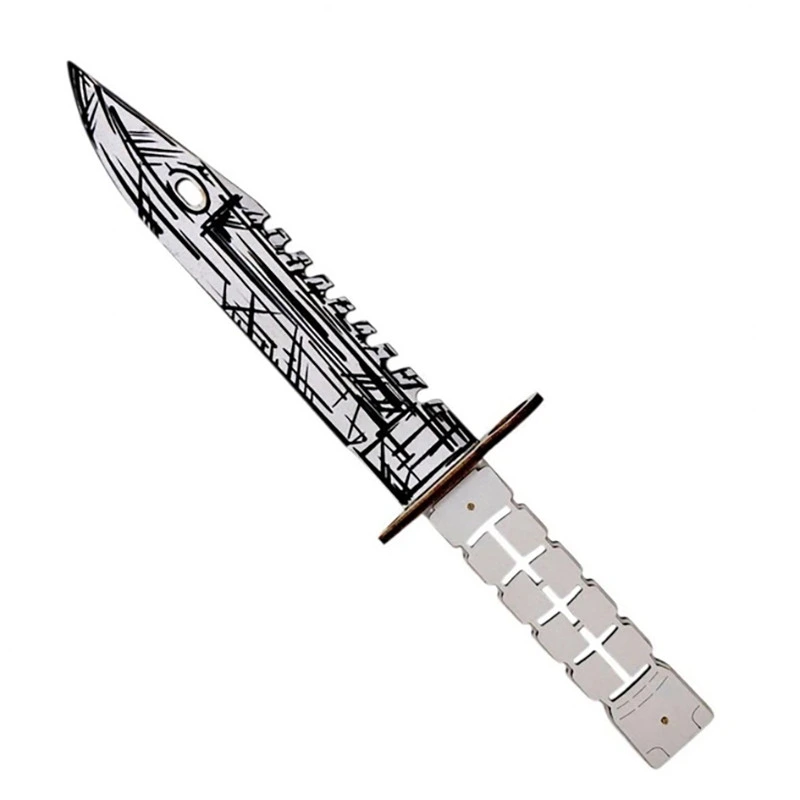 Дерев'яний сувенірний ніж "M9 Bayonet Sketch" M9-SK — Сувенір-декор