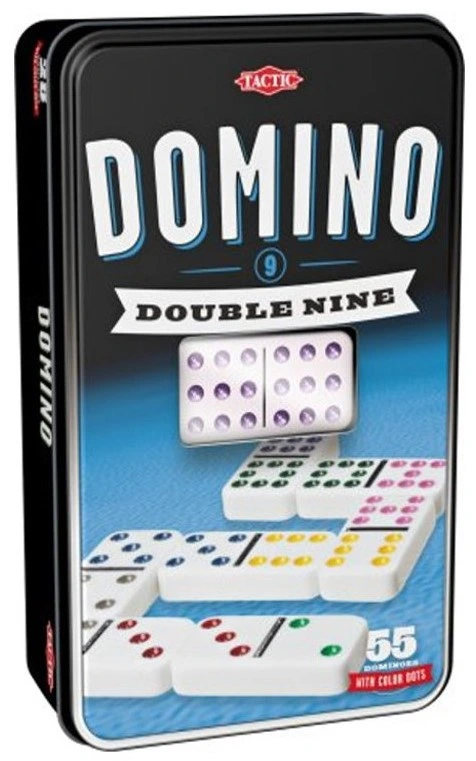 Доміно Дубль 9 (в металевій коробці)