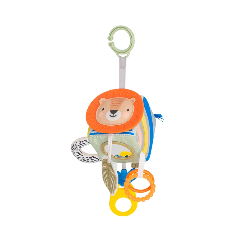 Розвиваюча іграшка-кубик колекції "Савана" - ВЕСЕЛІ ЗВІРЯТА — Taf Toys