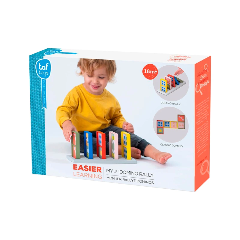 Розвиваюча гра колекції "Савана" – МОЄ ПЕРШЕ ДОМІНО — Taf Toys