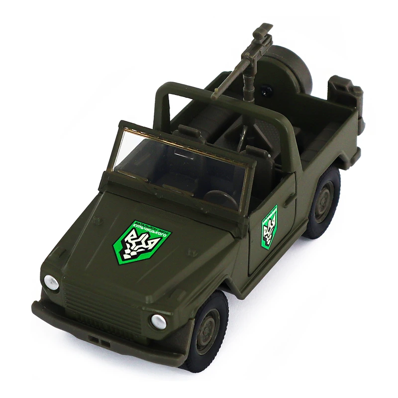 Модель серії "Шеврони Героїв" – ШТУРМОВА МАШИНА – "БОП НГУ ІМ. КУЛЬЧИЦЬКОГО"