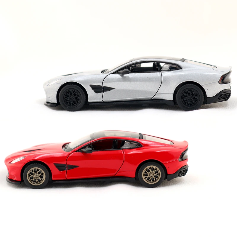 Автомодель - ASTON MARTIN VANQUISH (червоний, сріблястий) — TechnoDrive