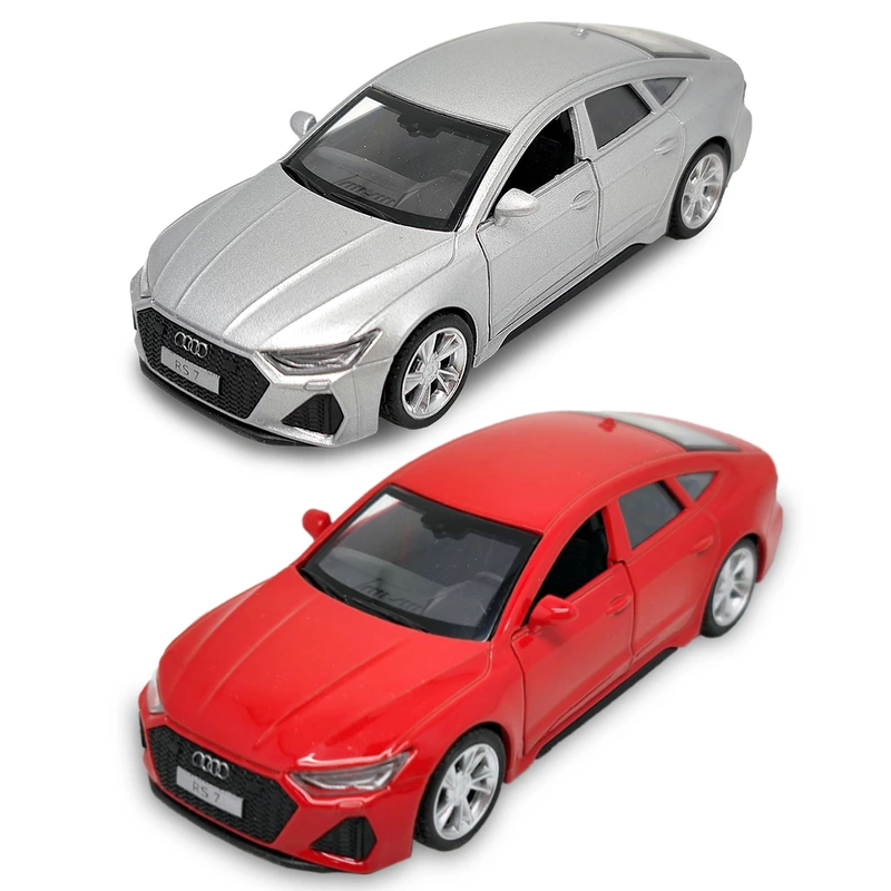 Автомодель – AUDI RS 7 SPORTBACK (червоний, сріблястий)