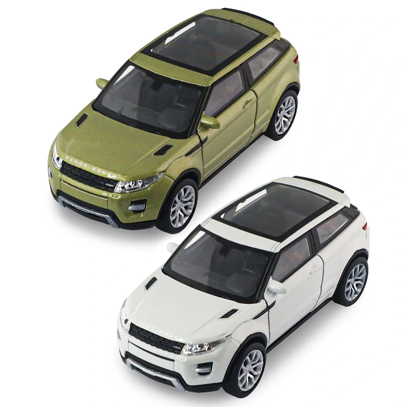 Автомодель - LAND ROVER RANGE ROVER EVOQUE (білий, зелений) — TechnoDrive