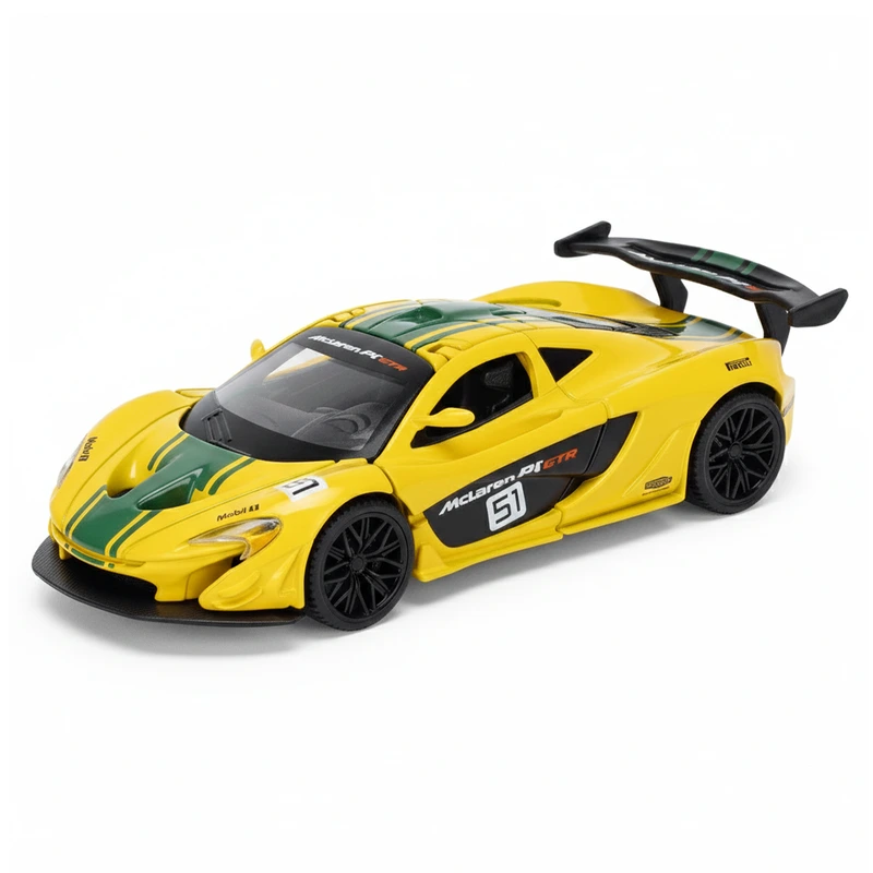 Автомодель - MCLAREN P1 (жовтий, 1:24)