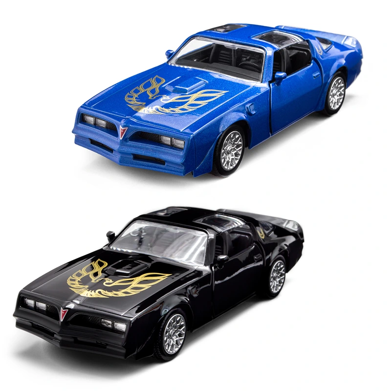 Автомодель - PONTIAC FIREBIRD 1978 (чорний, синій)